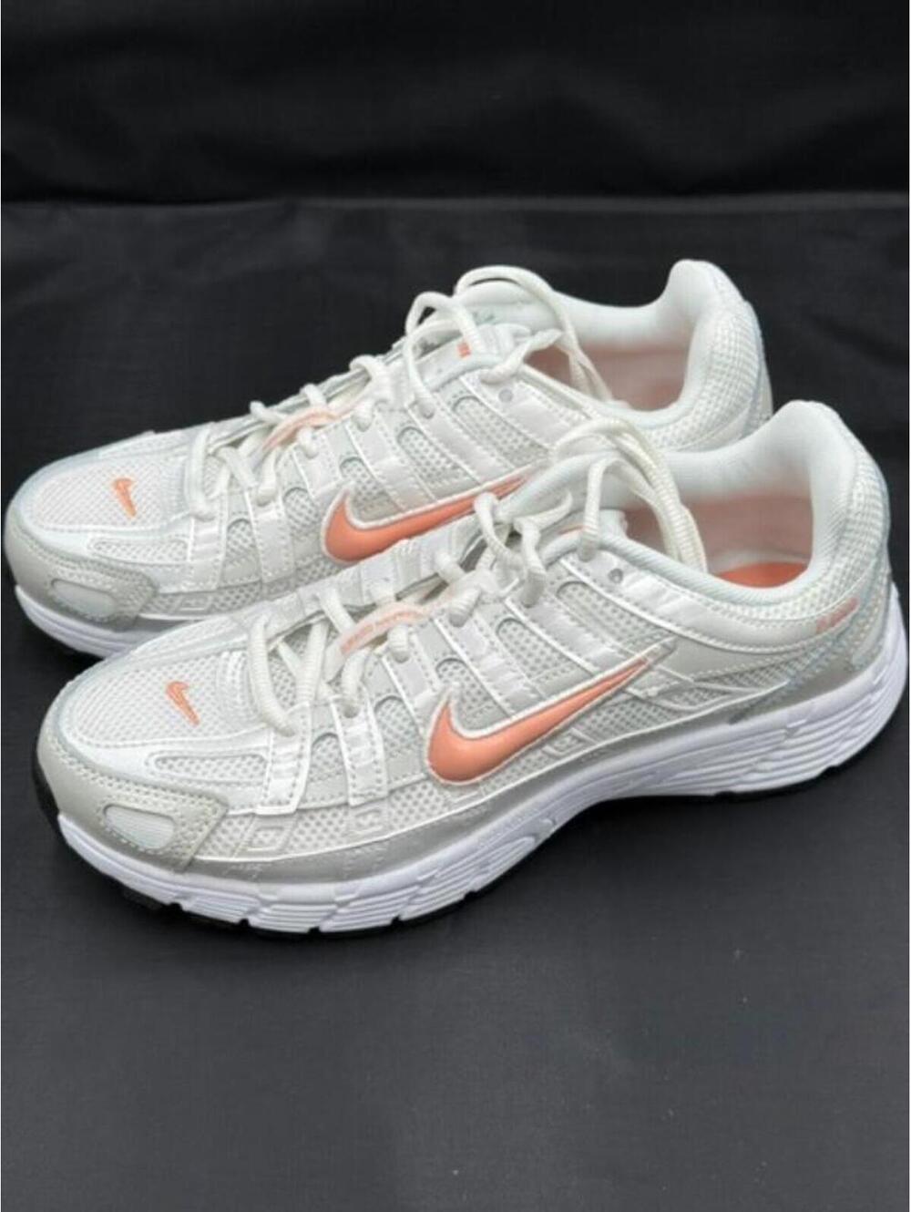 Nike P-6000 GS -Summit White/Apricot Agate - Y5/W6.5